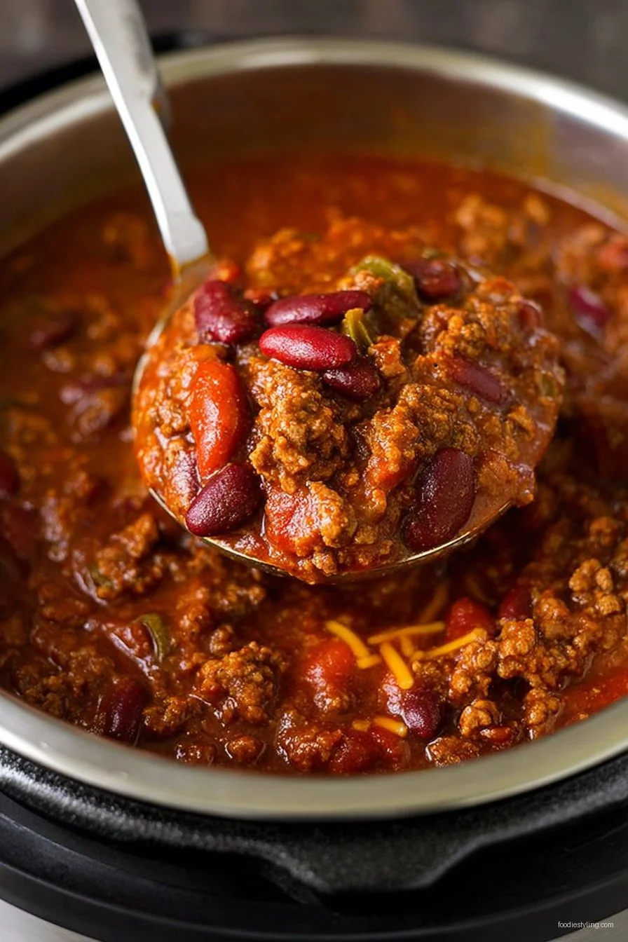 Delicious Instant Pot Chili recipe
