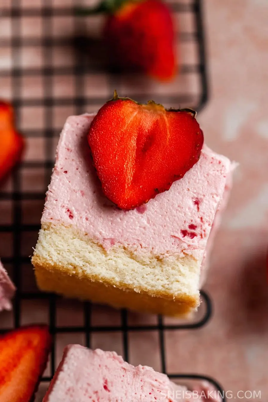 Strawberry Mousse Cake